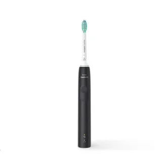 Philips HX3673/14 Sonicare 3100, zubní kartáček, pro dospělé, 31000 kmitů/min, časovač, tlakový senzor, pouzdro, černý Philips HX3673/14 Sonicare 3100, zubní kartáček, pro dospělé, 31000 kmitů/min, časovač, tlakový senzor, pouzdro, černý