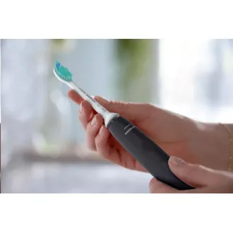 Philips HX3673/14 Sonicare 3100, zubní kartáček, pro dospělé, 31000 kmitů/min, časovač, tlakový senzor, pouzdro, černý Philips HX3673/14 Sonicare 3100, zubní kartáček, pro dospělé, 31000 kmitů/min, časovač, tlakový senzor, pouzdro, černý