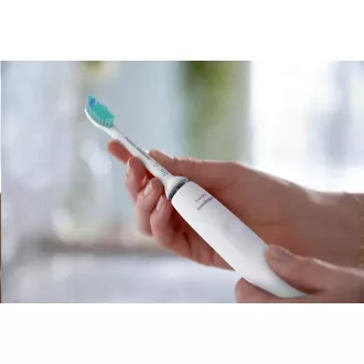 Philips HX3675/13 Sonicare 3100, set zubních kartáčků, pro dospělé, 31000 kmitů/min, časovač, tlakový senzor, bílý