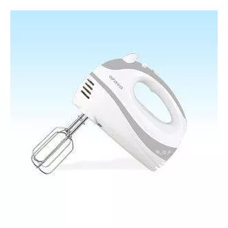 Orava SL-110 ruční šlehač, 300 W, 75 dB, 5 rychlostí, pulzní spínač, šedá / bílá