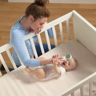Braun BNT400WE bezkontaktní teploměr, Age Precision, tichý režim, podsvícený displej, bílý - Rozbalené
