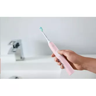 Philips Sonicare Series 4300 HX6806/04 sonický zubní kartáček, časovač, 1 režim, 2 intenzity, růžová Philips Sonicare Series 4300 HX6806/04 sonický zubní kartáček, časovač, 1 režim, 2 intenzity, růžová