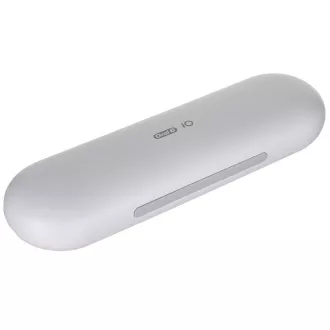 Oral-B iO 10 Stardust White elektrický zubní kartáček, magnetický, 7 režimů, displej, AI 3D sledování povrchu zubů, bílý