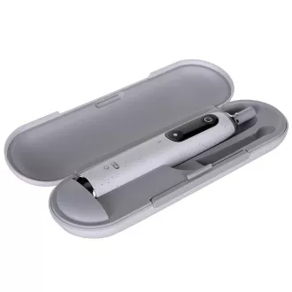 Oral-B iO 10 Stardust White elektrický zubní kartáček, magnetický, 7 režimů, displej, AI 3D sledování povrchu zubů, bílý