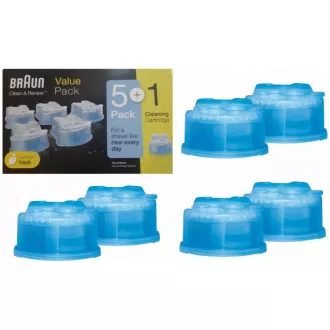Braun CCR5+1 čístící náplně Braun CCR5+1 čístící náplně