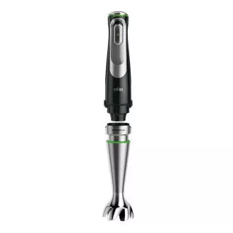 Braun MultiQuick 9 MQ9187XLI tyčový mixér, 1200 W, plynulá regulace rychlostí, SplashControl