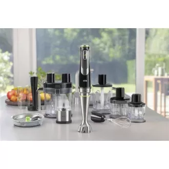 Braun MultiQuick 9 MQ9187XLI tyčový mixér, 1200 W, plynulá regulace rychlostí, SplashControl