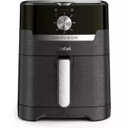 TEFAL EY501815 Easy Fry & Grill horkovzdušná fritéza, fritování a grilování, 4, 2 l, 1550 W, mechanické ovládání, černá