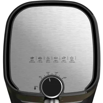 TEFAL EY501815 Easy Fry & Grill horkovzdušná fritéza, fritování a grilování, 4, 2 l, 1550 W, mechanické ovládání, černá