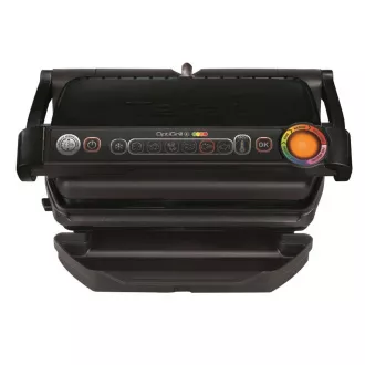 Tefal Optigrill+ GC712834 kontaktní gril, 2000 W, 6 programů, indikátor průběhu, odkapávací nádoba, černý