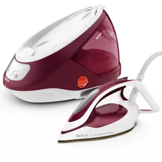 Tefal GV9220E0 Pro Express Protect žehlička, parní generátor, vertikální napařování, automatické vypínání, bordová