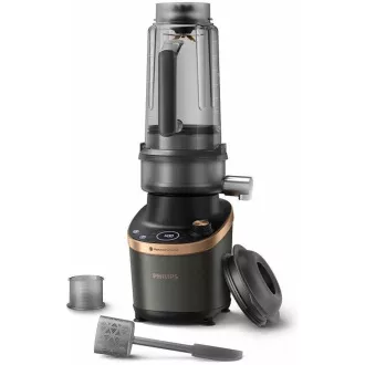 Philips HR3770/00 stolní mixér, 1500 W, 12 rychlostí, odšťavňovací modul, černý