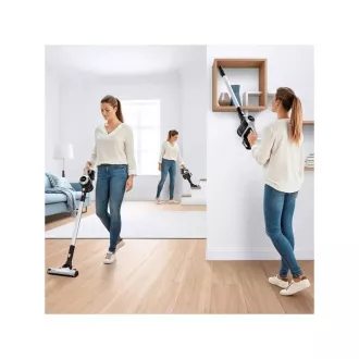 Bosch Unlimited BCS612KA2 tyčový vysavač, bezsáčkový, kazetový filtr, s baterií, bílý