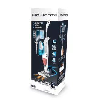 Rowenta RY8544WH Clean & Steam Multi parní čistič, 1700 W, nastavení páry, pěnový filtr, vytírání a vysávání Rowenta RY8544WH Clean & Steam Multi parní čistič, 1700 W, nastavení páry, pěnový filtr, vytírání a vysávání