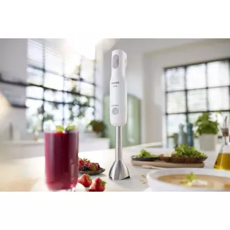 Philips Daily Collection ProMix HR2546/00 tyčový mixér, 700 W, funkce Turbo, ergonomický design, bílý