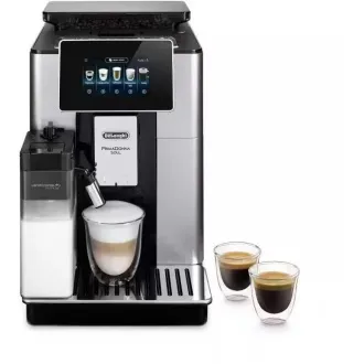 DeLonghi PrimaDonna Soul ECAM 610.55.SB automatický kávovar, 1450 W, 19 bar, vestavěný mlýnek, chytrý, mléčný systém DeLonghi PrimaDonna Soul ECAM 610.55.SB automatický kávovar, 1450 W, 19 bar, vestavěný mlýnek, chytrý, mléčný systém
