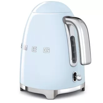 Smeg KLF03PBEU rychlovarná konvice, 1, 7 l (7 šálků), 2400 W, styl 50. let, pastelově modrá Smeg KLF03PBEU rychlovarná konvice, 1, 7 l (7 šálků), 2400 W, styl 50. let, pastelově modrá