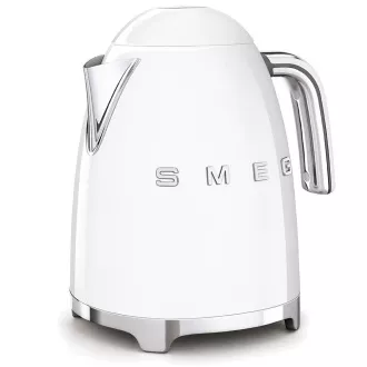 Smeg KLF03WHEU, rychlovarná konvice, 1, 7 l, (7 šálků), 2400 W, styl 50. let, bílá