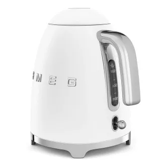 Smeg KLF03WHMEU, rychlovarná konvice, 1, 7 l, (7 šálků), 2400 W, styl 50. let, matná bílá