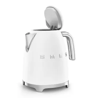 Smeg KLF03WHMEU, rychlovarná konvice, 1, 7 l, (7 šálků), 2400 W, styl 50. let, matná bílá