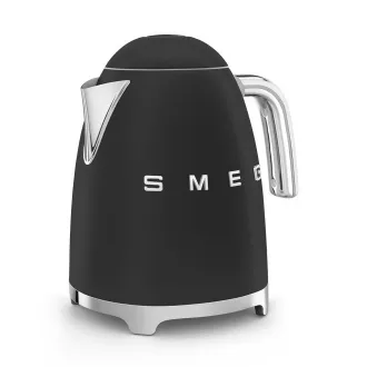 Smeg KLF03BLMEU, rychlovarná konvice, 1, 7 l, (7 šálků), 2400 W, styl 50. let, matná černá