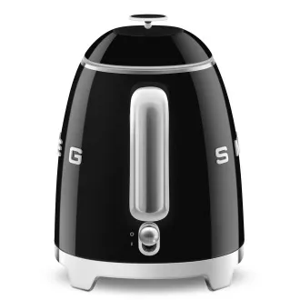 Smeg KLF05BLEU mini rychlovarná konvice, 0, 8 l / 3 šálky, 1400 W, styl 50. let, černá