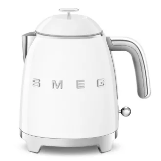 Smeg KLF05WHEU, mini rychlovarná konvice, 0, 8 l / 3 šálky, 1400 W, styl 50. let, bílá