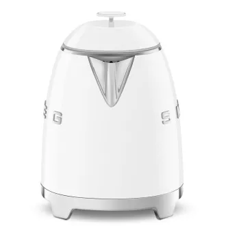Smeg KLF05WHEU, mini rychlovarná konvice, 0, 8 l / 3 šálky, 1400 W, styl 50. let, bílá