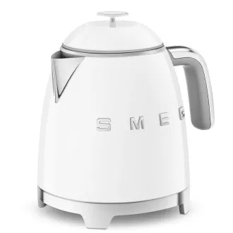 Smeg KLF05WHEU, mini rychlovarná konvice, 0, 8 l / 3 šálky, 1400 W, styl 50. let, bílá