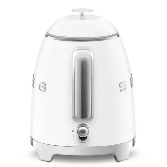 Smeg KLF05WHEU, mini rychlovarná konvice, 0, 8 l / 3 šálky, 1400 W, styl 50. let, bílá