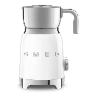 Smeg MFF11WHEU napěňovač mléka, 500 W, 600 ml / 2, 5 šálku, horká čokoláda / mléko, lehká pěna, bílý Smeg MFF11WHEU napěňovač mléka, 500 W, 600 ml / 2, 5 šálku, horká čokoláda / mléko, lehká pěna, bílý