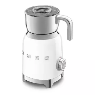 Smeg MFF11WHEU napěňovač mléka, 500 W, 600 ml / 2, 5 šálku, horká čokoláda / mléko, lehká pěna, bílý Smeg MFF11WHEU napěňovač mléka, 500 W, 600 ml / 2, 5 šálku, horká čokoláda / mléko, lehká pěna, bílý