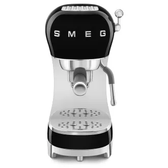 Smeg ECF02BLEU kávovar na espresso, pákový, 1350 W, 15 bar, termoblok, pasivní ohřívač šálků, černý Smeg ECF02BLEU kávovar na espresso, pákový, 1350 W, 15 bar, termoblok, pasivní ohřívač šálků, černý