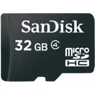 SanDisk MicroSDHC karta 32GB (Class 4)