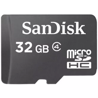 SanDisk MicroSDHC karta 32GB (Class 4)