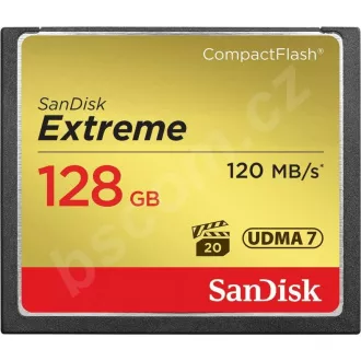 SanDisk Compact Flash Card 128GB Extreme (R:120/W:85 MB/s UDMA7) SanDisk Compact Flash Card 128GB Extreme (R:120/W:85 MB/s UDMA7)