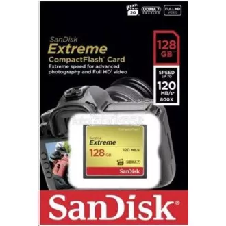 SanDisk Compact Flash Card 128GB Extreme (R:120/W:85 MB/s UDMA7) SanDisk Compact Flash Card 128GB Extreme (R:120/W:85 MB/s UDMA7)