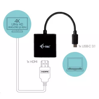 i-tec USB-C HDMI Adapter 4K/60 Hz