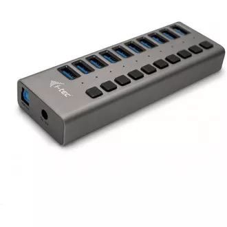 i-tec USB 3.0 nabíjecí HUB 10port + Power Adapter 48 W