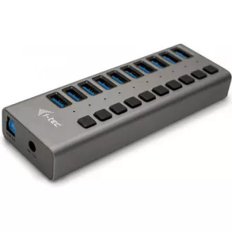 i-tec USB 3.0 nabíjecí HUB 10port + Power Adapter 48 W