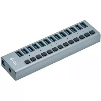 i-tec USB 3.0 nabíjecí HUB 13port + Power Adapter 60 W