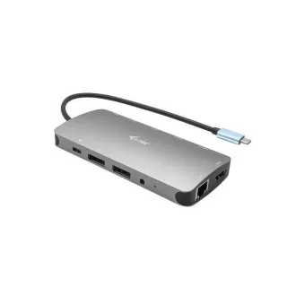 i-tec USB-C Metal Nano 3x Display Docking Station, Power Delivery 100 W