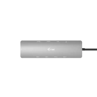 i-tec USB-C Metal Nano 2x HDMI Docking Station, PD 100W