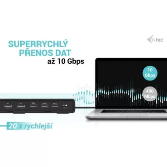 i-tec USB-C Triple Display Docking Station Gen 2, PD 100W