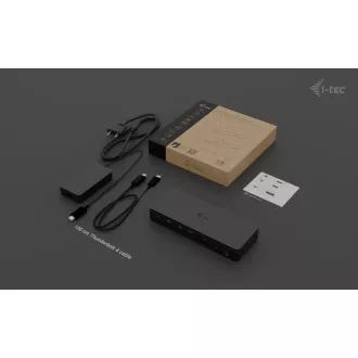 i-tec Thunderbolt4 2x Display Docking Station Gen3, 7x USB, 2.5 GLAN, PowerDelivery 92 W