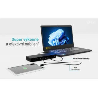 i-tec Thunderbolt4 3x Display Docking Station, Power Delivery 96W i-tec Thunderbolt4 3x Display Docking Station, Power Delivery 96W