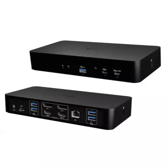 i-tec Universal Intelligent Dual Display Docking Station, Power Delivery 100W