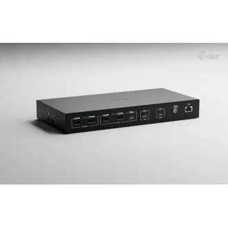 i-tec USB-C KVM Docking station for 3 Hosts, Dual Display, Power Delivery 1x 92W/2x 65W