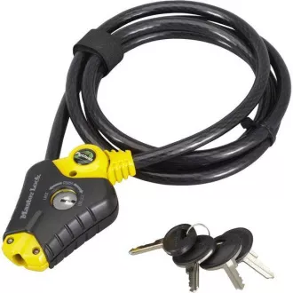 Master Lock Zkracovací lanový zámek Python 8433EURD - 10mm