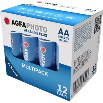 AgfaPhoto Power alkalická baterie LR06/AA, blistr 16ks